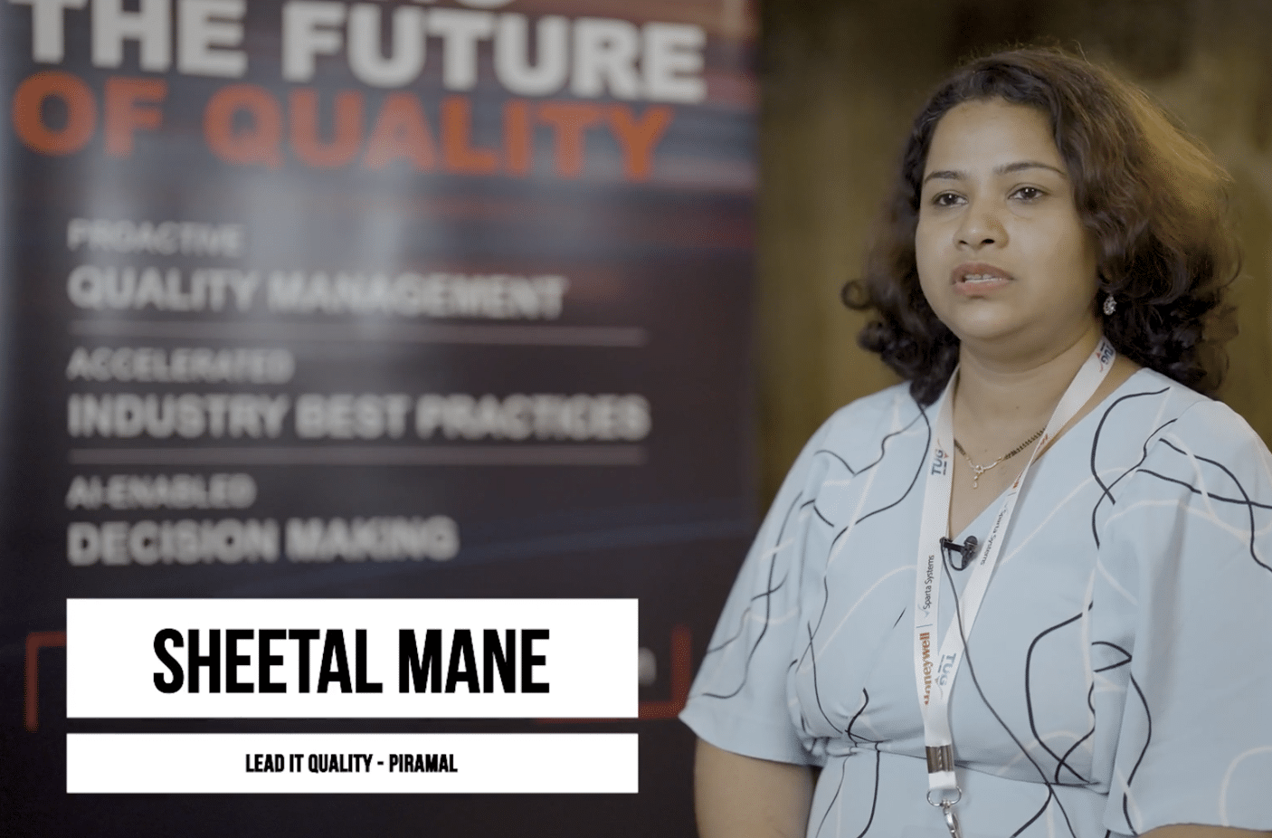 Hear from Sheetal Mane, Lead IT Quality at Piramal, as she discusses their journey with TrackWise, transforming operations across 16 sites. Explore their transition from paper-based to digital processes and thoughts on TrackWise Digital for enhanced efficiency.